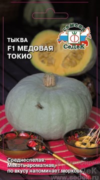 Тыква Медовая токио F1