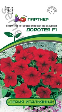 Петуния  Итальянка F1 Доротея каскад скарлет